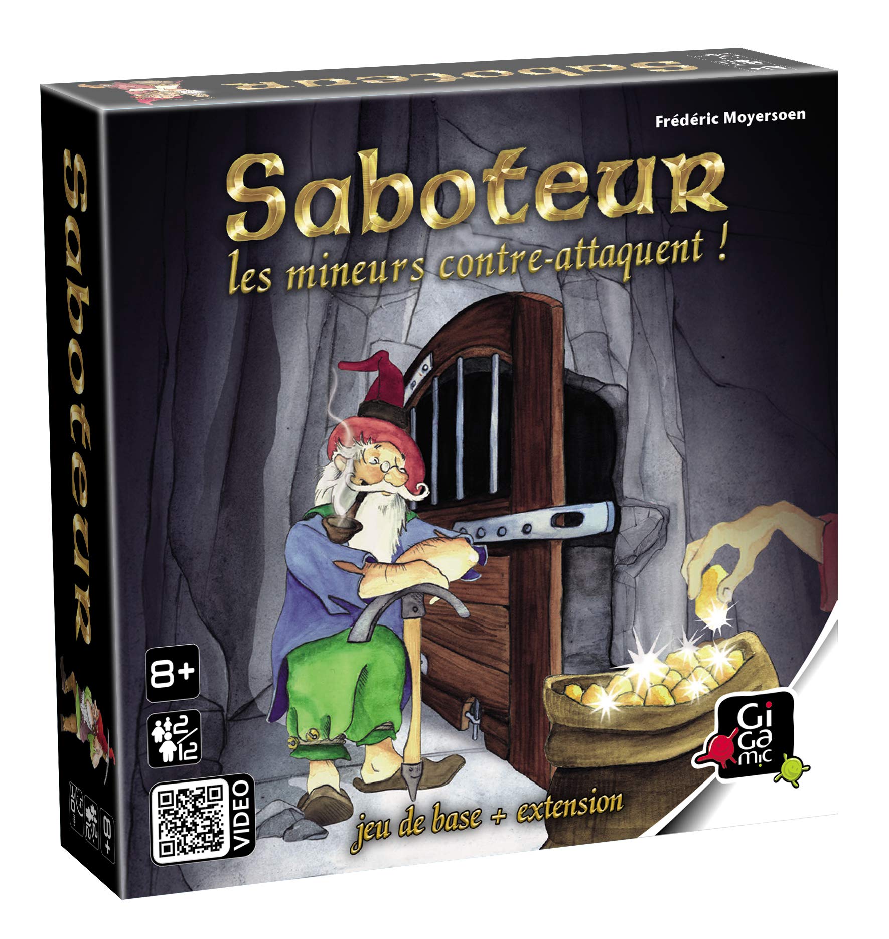 GIGAMIC AMMIN2 Saboteur 2-12 Players, 8+