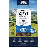 ZIWI Peak Air-Dried Cat Food, Lamb, 96% Meat &amp; Organs, Grain-Free, 14 oz | Cold-washed green tripe; no potatoes or legumes; organic kelp; no rendered meals; New Zealand sourced; meal, topper or treat