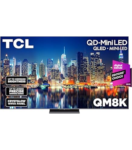 Amazon.com: TCL 55-Inch QM6K QLED 4K Smart QD-Mini LED TV with