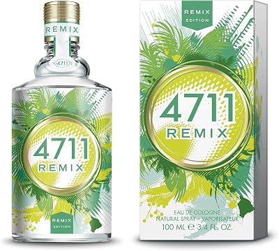 4711 Remix Green Oasis Eau de Cologne for Women 100ml Fresh Green Notes