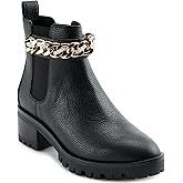 KARL LAGERFELD Paris Women's Lug Bottom Pierson Mid Shaft Boots