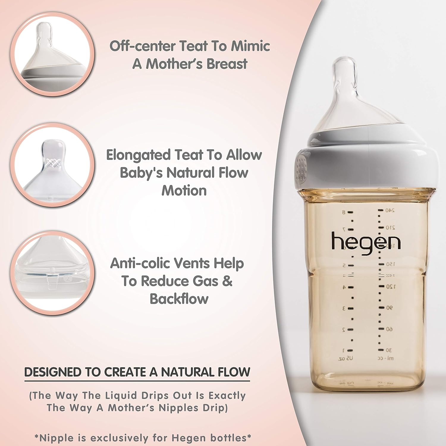 flat teat bottles