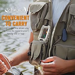 Dovesun Small Fishing Tackle Box Organizer Assembly
