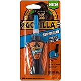 Gorilla Micro Precise Super Glue, 6 Gram, Clear, (Pack of 1)
