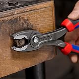 KNIPEX Twingrip Pliers 200mm Comfort Handles Front Side Gripping Self-Service view 4