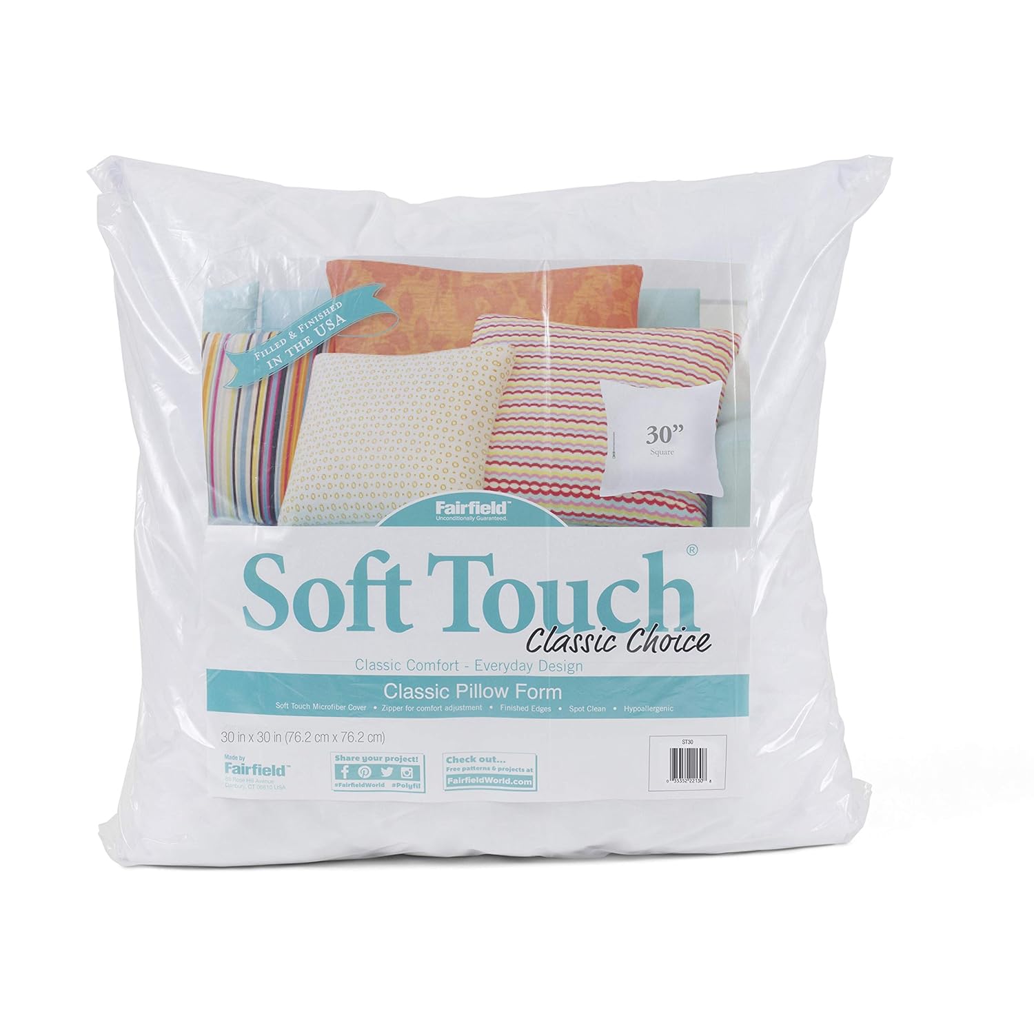 16 inch round pillow insert