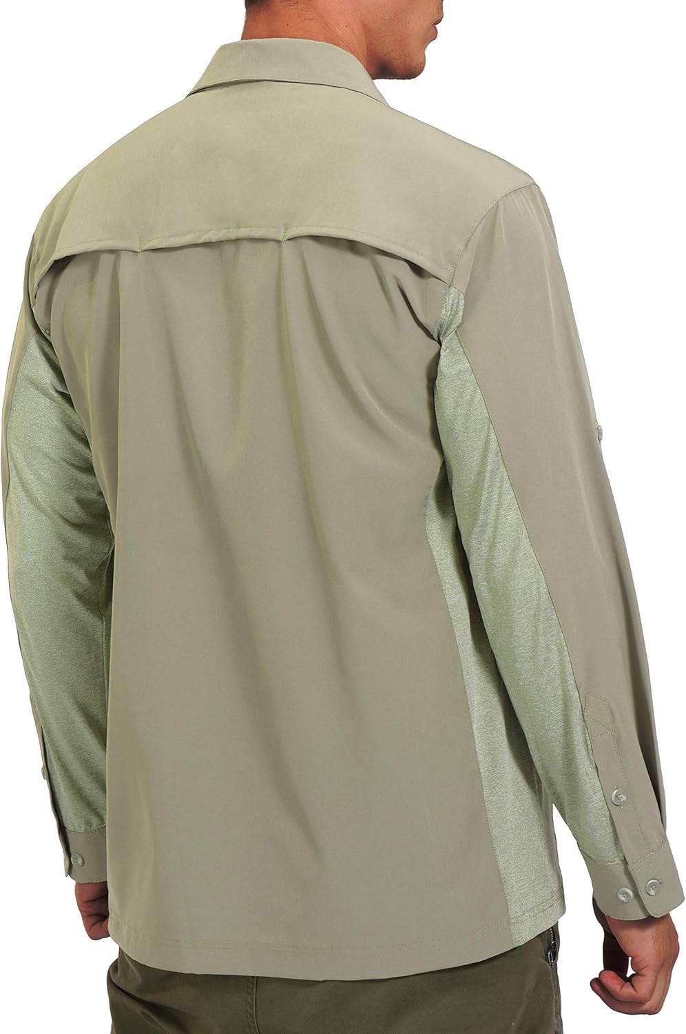 Little Donkey Andy Men's Stretch Quick Dry UPF50+ Long Sleeve Shirt for Hiking, Travel, Camping : Sports & Outdoors