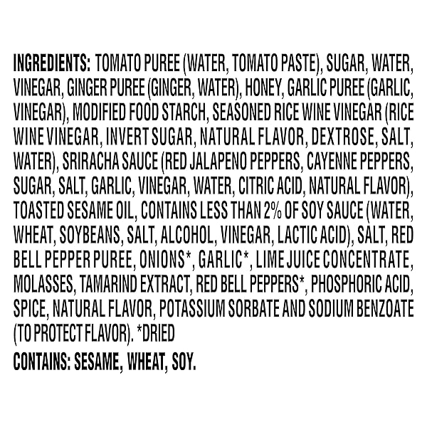 HEINZ FLAVOR TOUR THAI INSPIRED SWEET CHILI SAUCE, 10 FL OZ BOTTLE