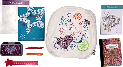 american girl backpack set