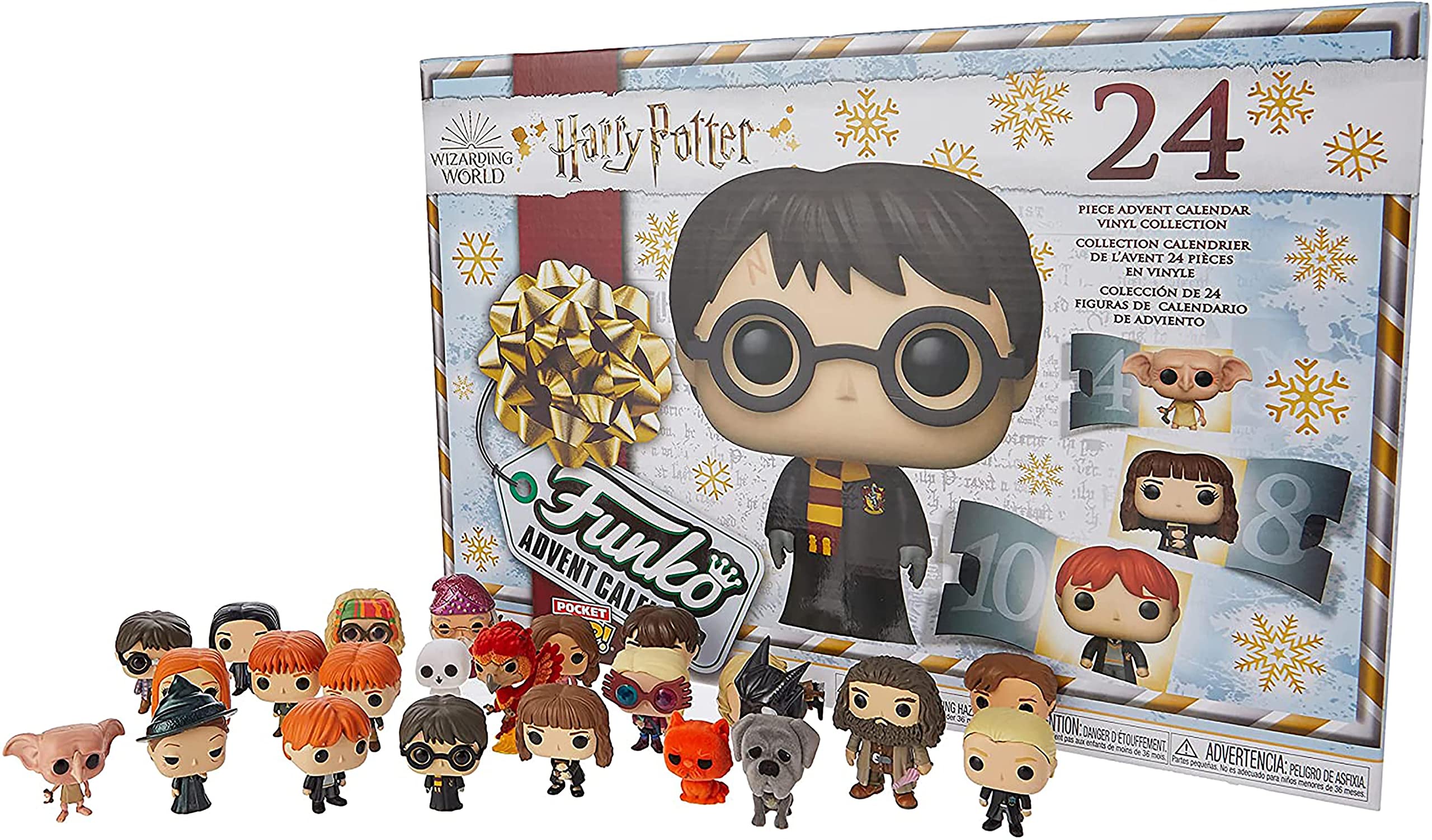 Funko Advent Calendar: Harry Potter - 24 Days Of Surprise - Collectable Vinyl Mini Figures - Mystery Box - Gift Idea - Holiday Xmas for Girls, Boys & Kids - Christmas Countdown