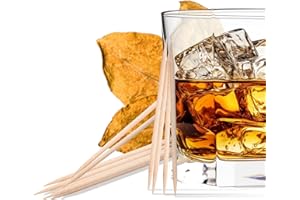 LICKER PICKERS TOOTHPICKS PROUDLY MADE IN DALLAS TEXAS . UNITED STATES OF AMERICA Flavored Toothpicks for Adults - 25 Liquor Infused Toothpicks - All White Birchwood in Whiskey & Tobacco Spirit Flavor - Licker Pickers Toothpicks