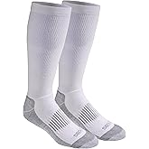 Dickies Men's Light Compression Comfort Over-The-Calf Socks, Available in M-XXL (2, 4 Pairs)