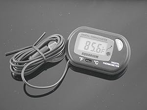 TOOGOO Digital LCD Fish Aquarium Marine Vivarium Thermometer