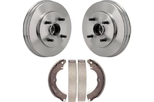 Transit Auto Rear Brake Drum Shoes Kit Replacement For 2017-2023 Mitsubishi Mirage G4 With 1 Mounting Hole K8N-100684