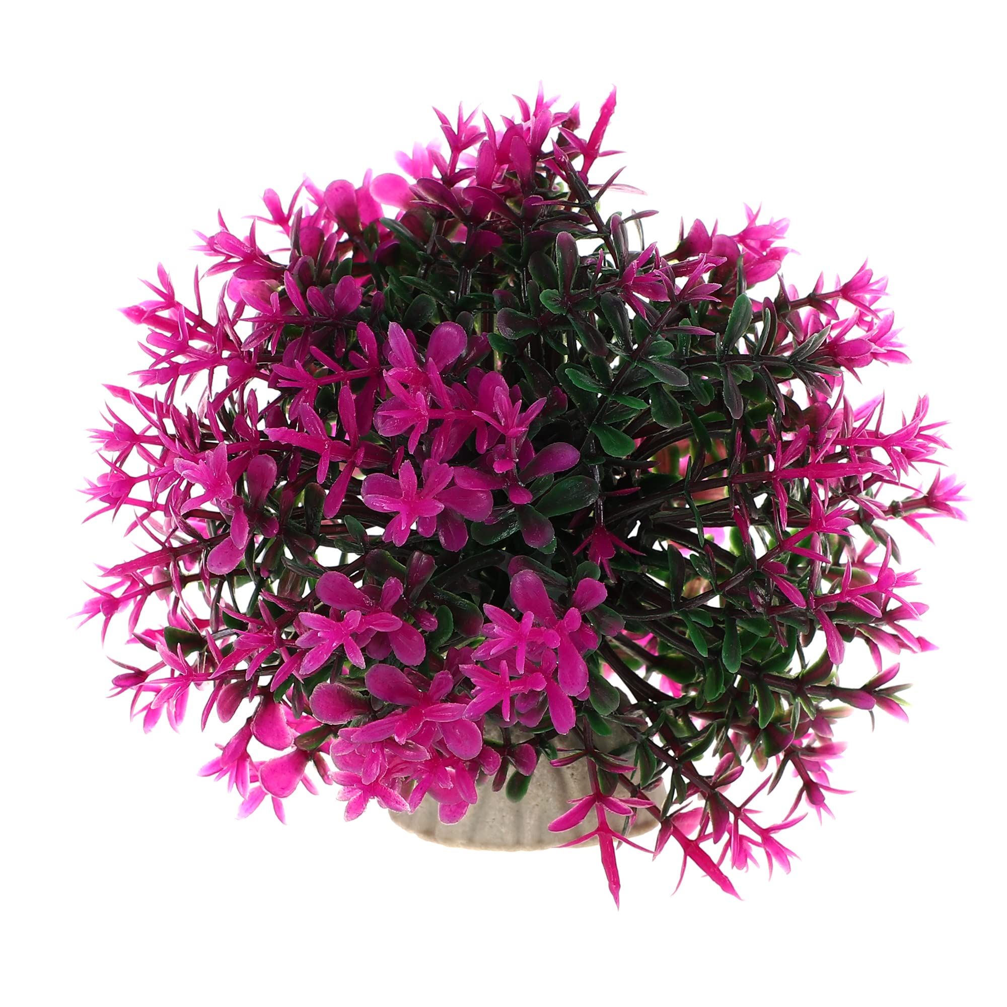 VOCOSTE 1pc Aquarium Grass Ball Landscape Plant Dark Green Purple 3.74x3.74