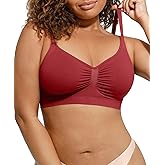 Lover-Beauty Bralettes for Women - Wireless Seamless Bra Stretch Comfort No Underwire Unlined Everyday Bras