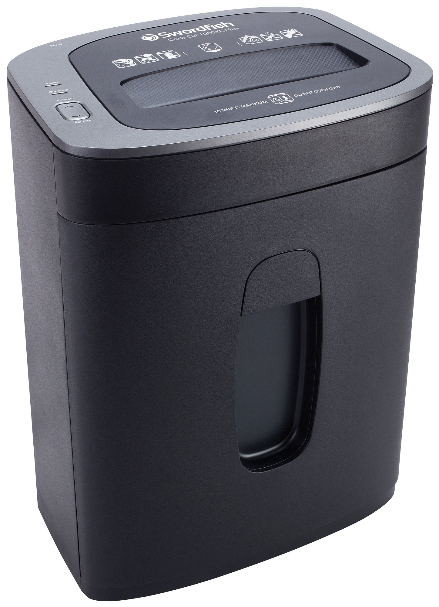 Swordfish 1000XC Plus 10 Sheet Cross-Cut Paper/Document Shredder [40347]