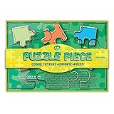 Fox Run Cookie Cutter Set, Puzzle Pieces Cookie