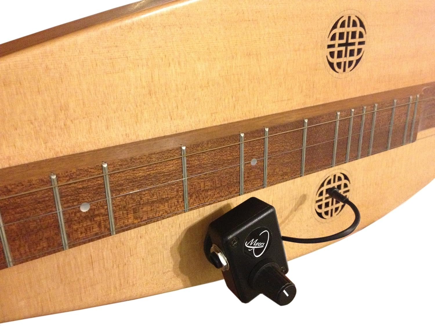 Mountain Dulcimer Pickup with Flexible MicroGooseneck by Myers Pickups