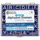 Learning Resources LER0597 Uppercase Alphabet Stamps