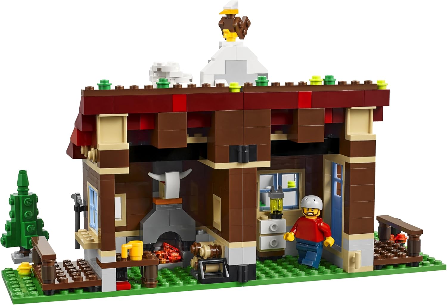 lego creator mountain hut