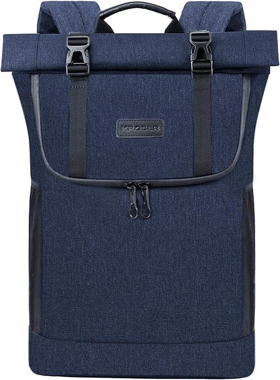 KROSER Roll Top Laptop Backpack 15.6 Inch Travel Amazon.co.uk Electronics