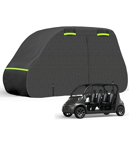 Wasserdichte Golfwagen-Abdeckung Für 4 Personen – Für EZ GO, Club Car, Yamaha, Outdoor-Schutz