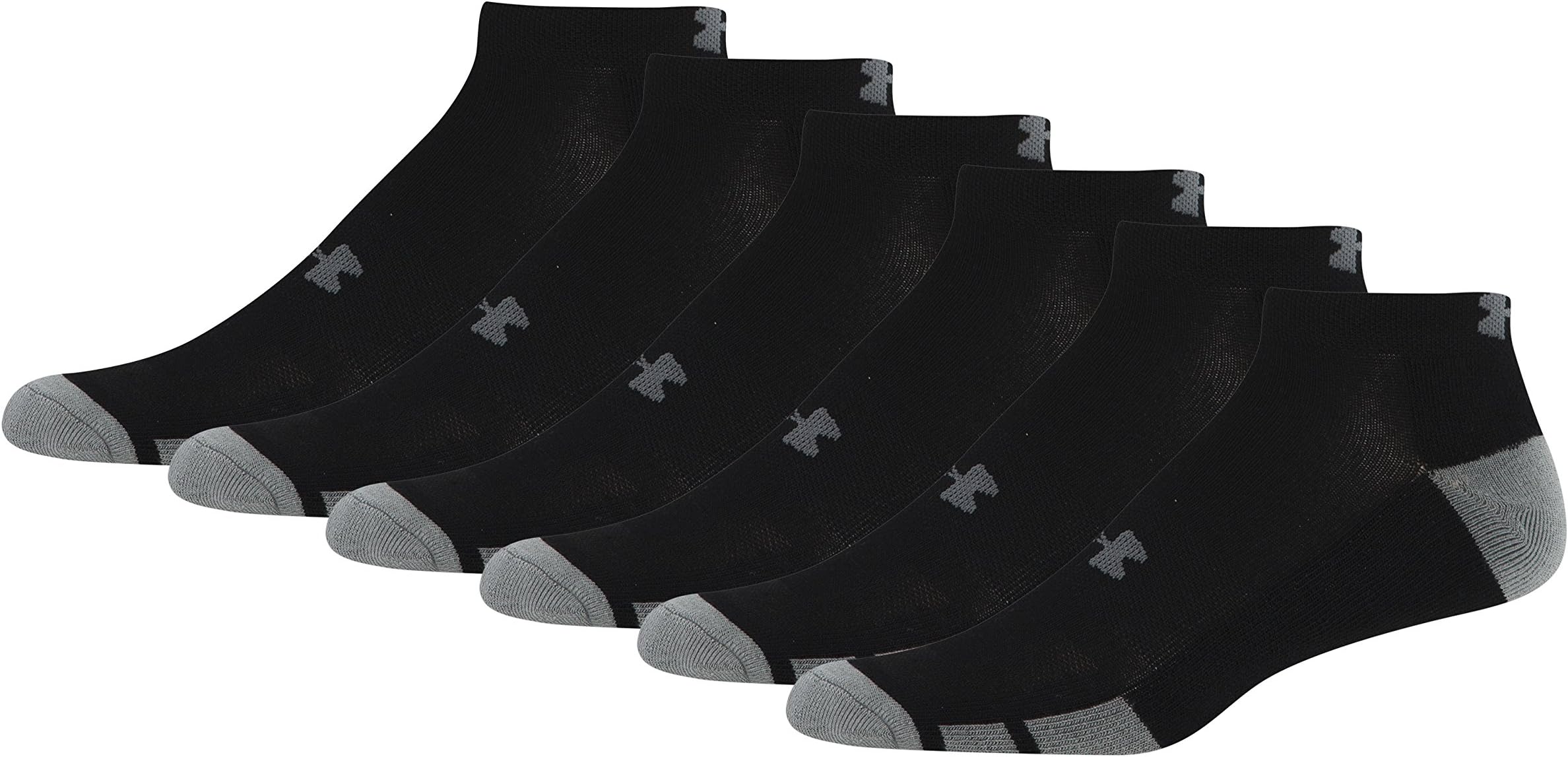 Under Armour Men's Resistor Low-Cut Socks (6 Pack)