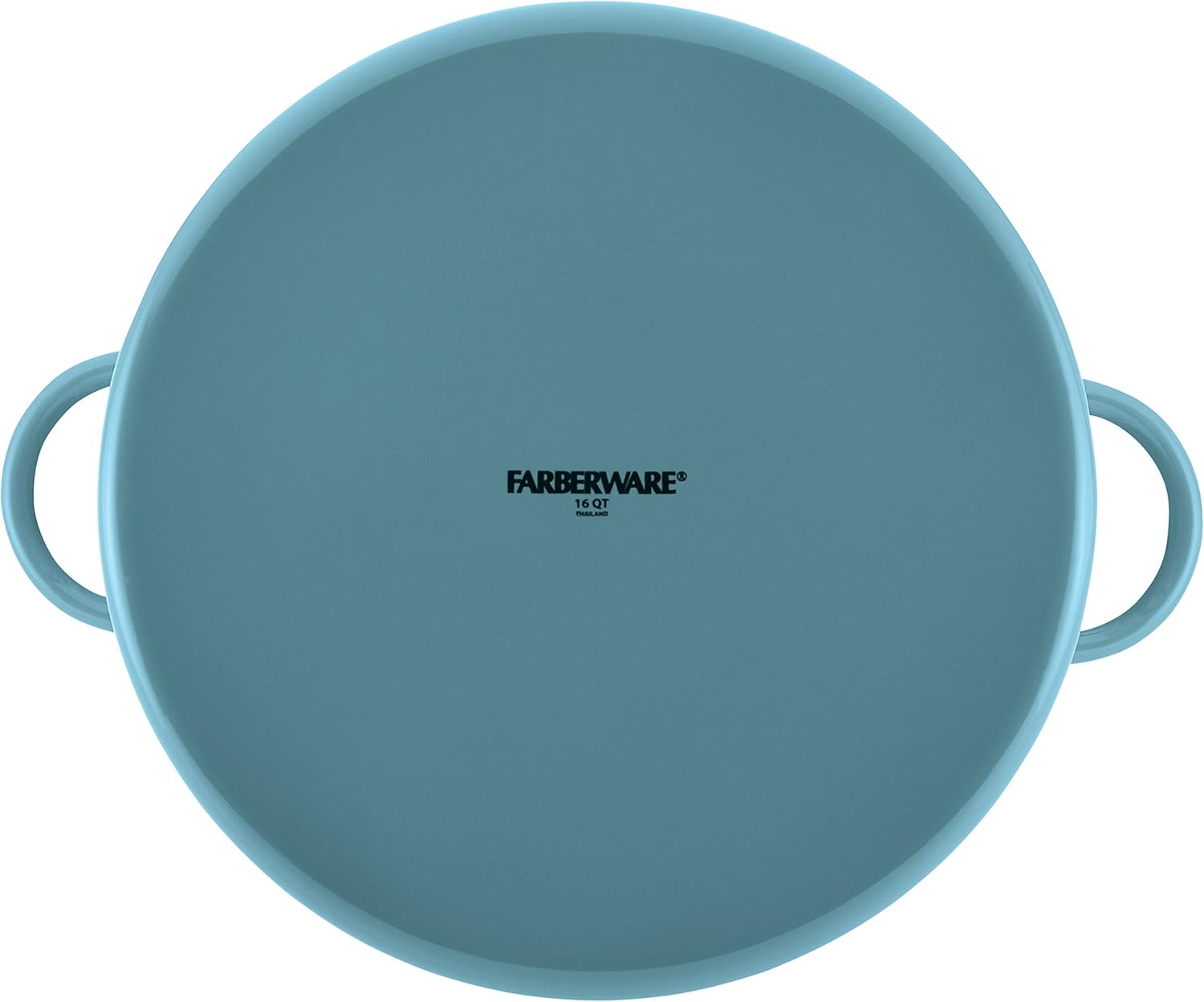 Farberware Enamel on Steel Stock Pot/Stockpot with Lid - 16 Quart, Blue: Kitchen & Dining