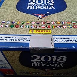 Panini - Mundial Rusia 2018 Caja metálica con 5 sobres (25 stickers): Amazon.es: Juguetes y juegos