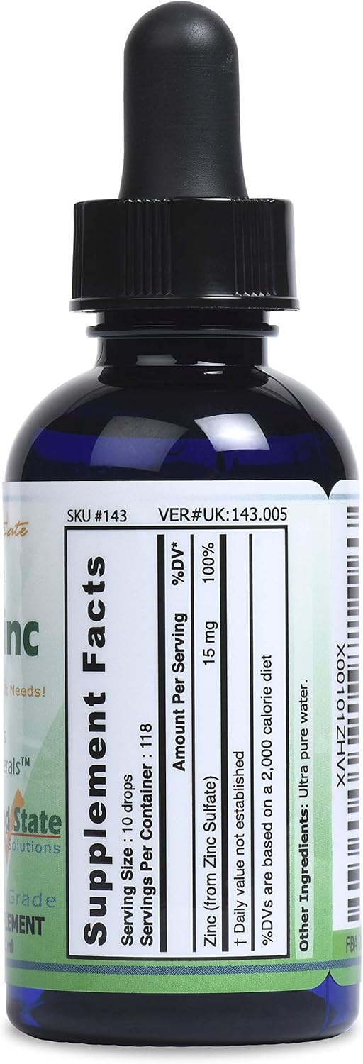 Good State - Ionic Liquid Zinc Ultra Concentrate: Health & Personal Care