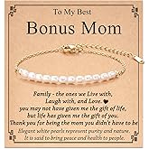 Tarsus Artificial Pearl Bracelet for Women, Mom/Mother-in-Law/Nana/Aunt/Grandma, Birthday Christmas Mothers Day Wedding Day