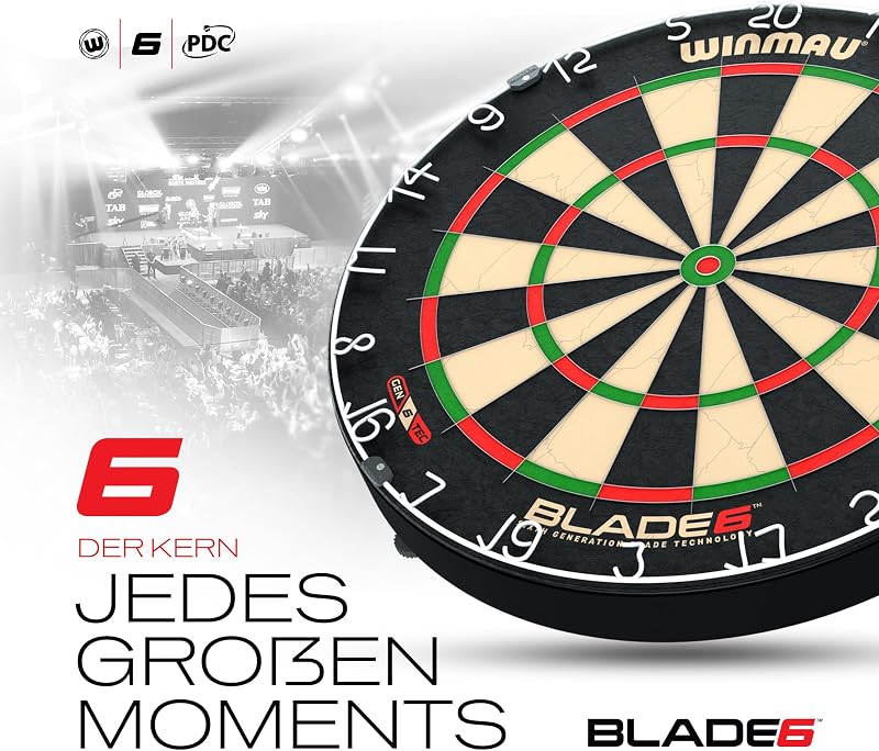 Blade 6 Professional Bristle Klassische Dartboard