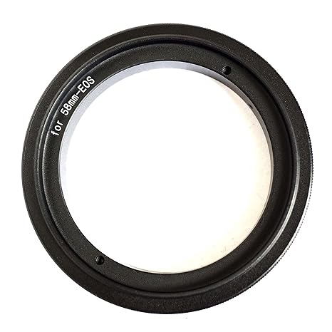 58 mm adaptador inversor de Macro para Canon EOS cámaras réflex ...