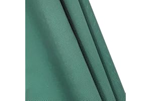 ZHENQING Aida Cloth 14 Count Cross Stitch Fabric Cross Stitch Aida Cloth for Embroidery and Needlework (Dark Green, 30 * 39inch)