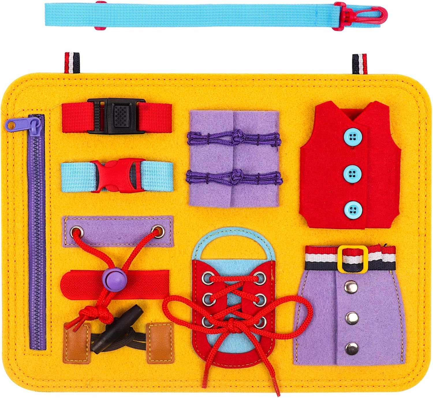 basic skills board for toddlers