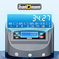 Coin Counter Machine, Electric Coin Sorter Sort 270