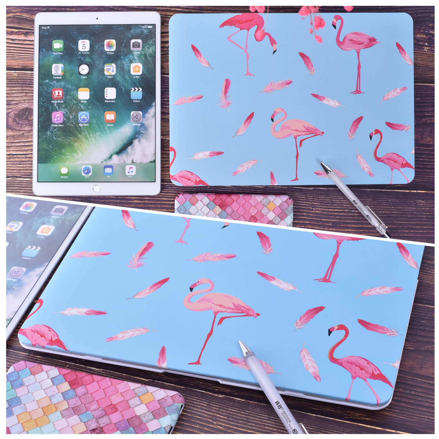 EGONE Hard Plastic Protective Case Soft-Touch For Apple Macbook Air 13 Inch Model A1369 And A1466(2012-1017), Goose