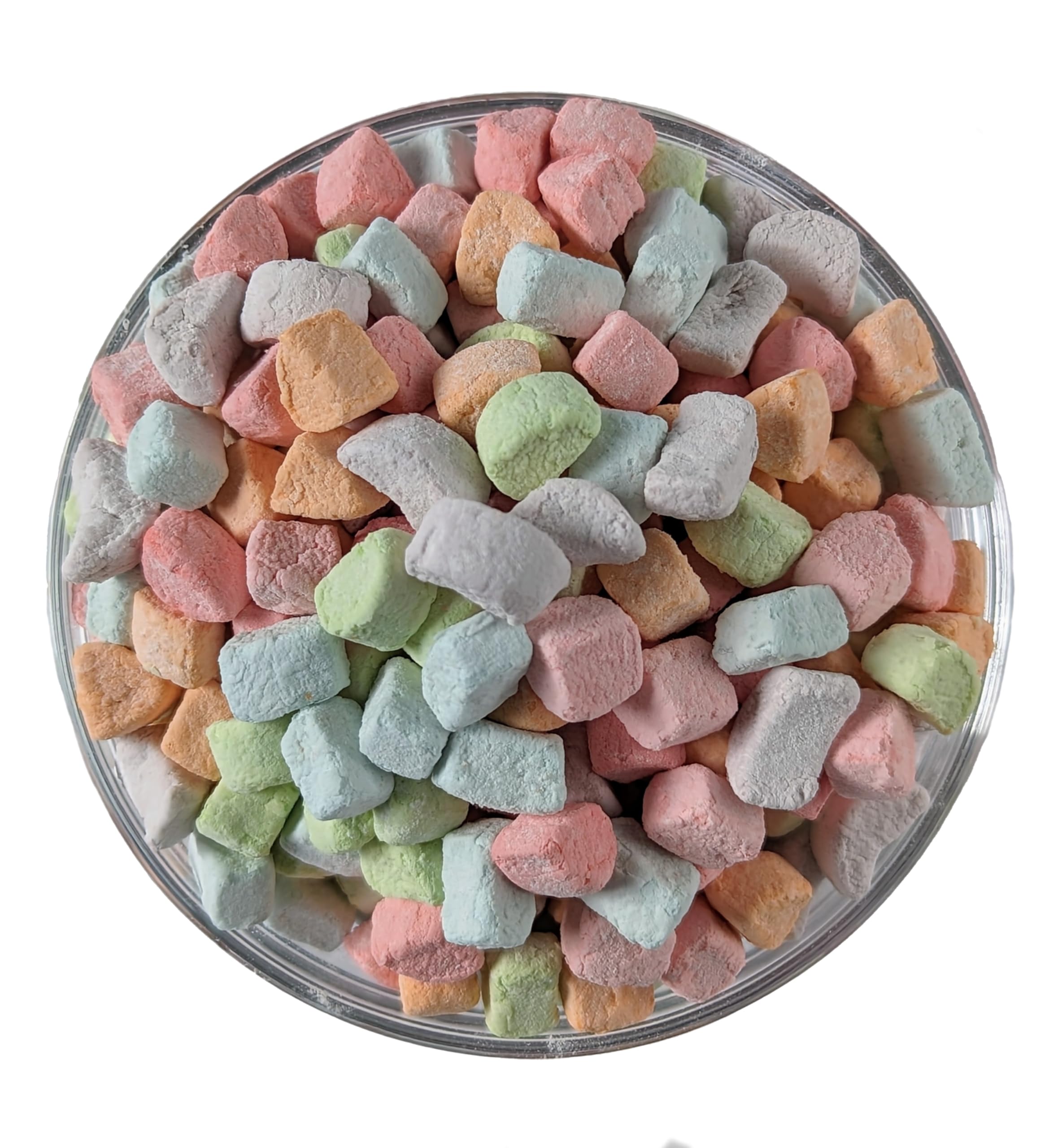 Assorted Dehydrated Marshmallows in Reusable Container by Medley hills farm - Cereal marshmallows