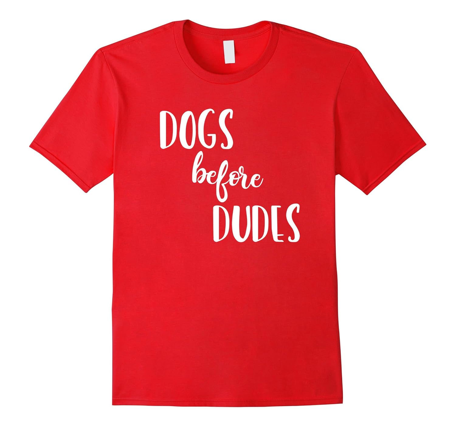 Womens Dogs Before Dudes Vintage Distressed Pet Owner Shirt-ANZ