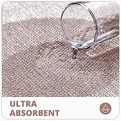 Bath Mat,Ultra Thin Bathroom Rugs,Rubber Bath Mats