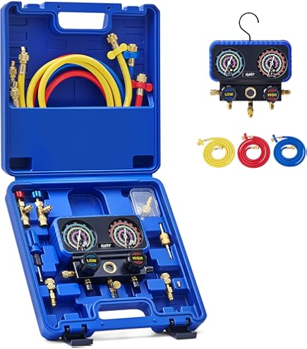Amazon.com: Rothenberger Manifold Set, 2-Way Standard, R410A