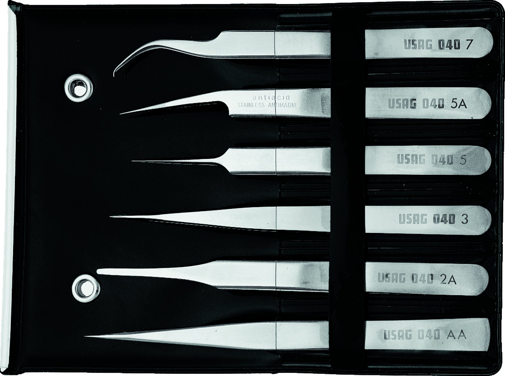USAG U00400081 - 040 SE6 Set of six tweezers