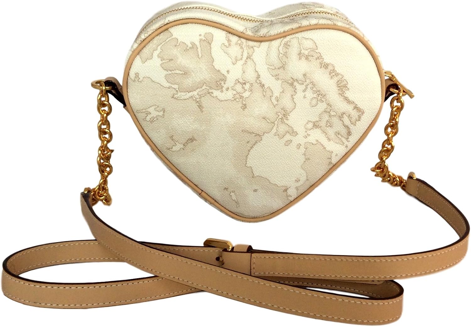 Borse a tracolla Borsa tracolla a cuore Alviero Martini Prima Classe colore  Bianco CD0126188 urban-earth.co.uk