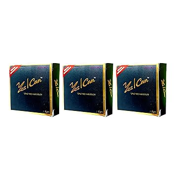 Yes I Can Hair Color 5 gm (Pack of 3)