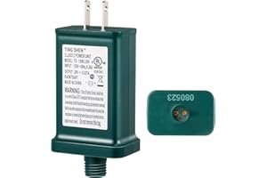 Enhon 29V LED Power Supply, UL Certification LED Transformer Replacement Class 2 Power Supply, Low Voltage Transformer US Plug Adapter for Christmas Tree Light, Green, Right Positive(TS-18WL29V)