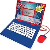 Lexibook Spider-Man Educational Laptop Spanish English 124 Activities JC598SPi2