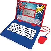 Lexibook, Spider-Man Educational Laptop for Kids, JC598SPi2 | Spanish/English, 124 activities, Learning games and music