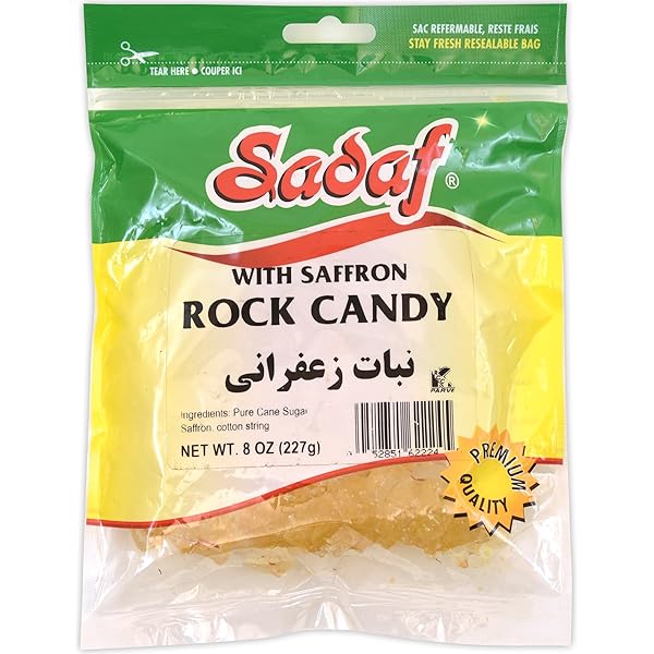 洋楽 NABAT Amazon.com : Saffron Flavor Rock Candy 1 LB (Nabat