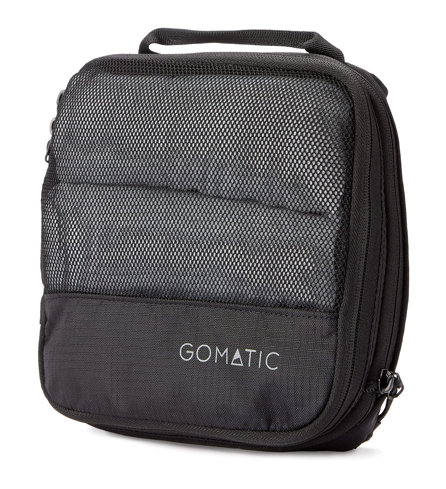 Gomatic Packing Cubes, Compression Luggage organisers for Carry-On, Suitcases, Travel Bags, Small - Black